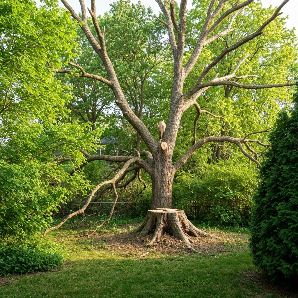 Tree Removal - Before